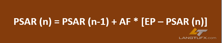 Chỉ báo Parabolic SAR (PSAR) công thức
